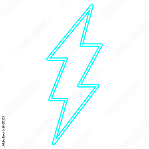 Neon Thunderbolt Icon Free Download Neon Thunderbolt Icon - GFXLoad