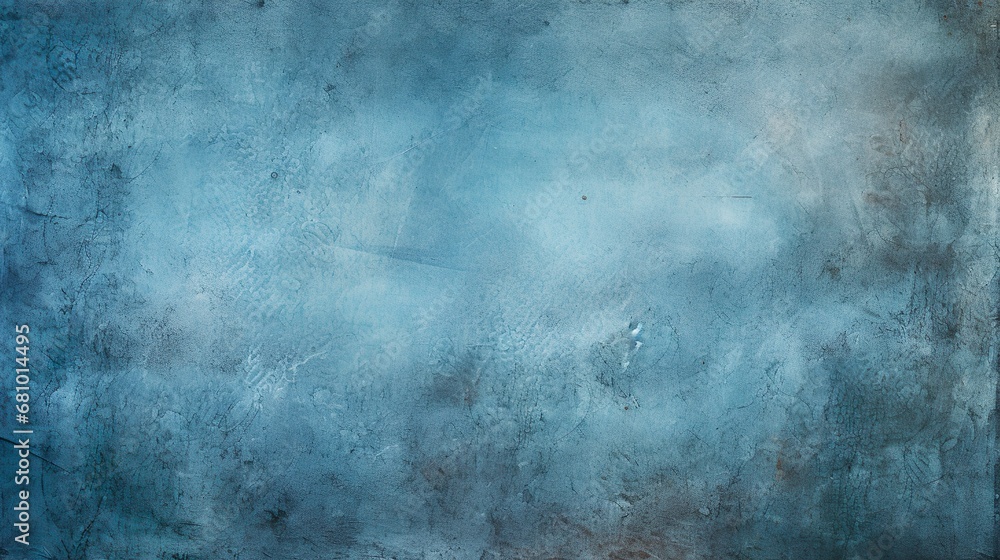 Abstract art blue paint background with liquid fluid grunge texture. - obrazy, fototapety, plakaty 