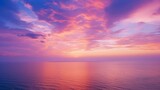 Aerial view sunset sky, Nature beautiful Light Sunset or sunrise over sea, Colorful dramatic majestic scenery Sky with Amazing clouds and waves in sunset sky purple light cloud background 