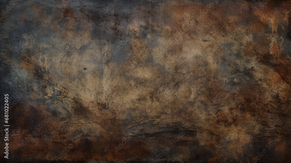 Obraz premium Ancient rustic grungy parchment metal texture background