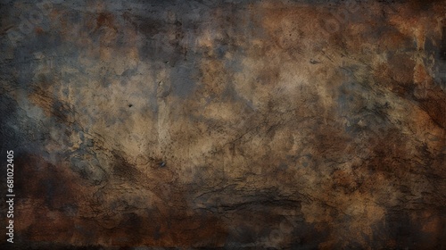 Tablou canvas Ancient rustic grungy parchment metal texture background