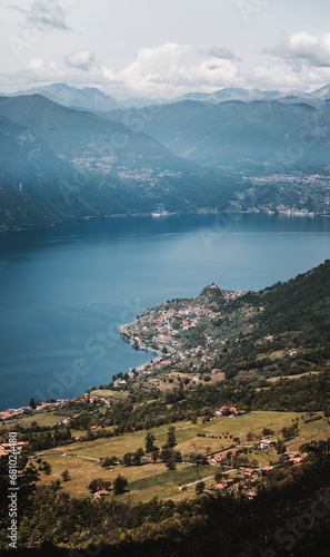 view of iseo lake from the mountain © Francesca Emer