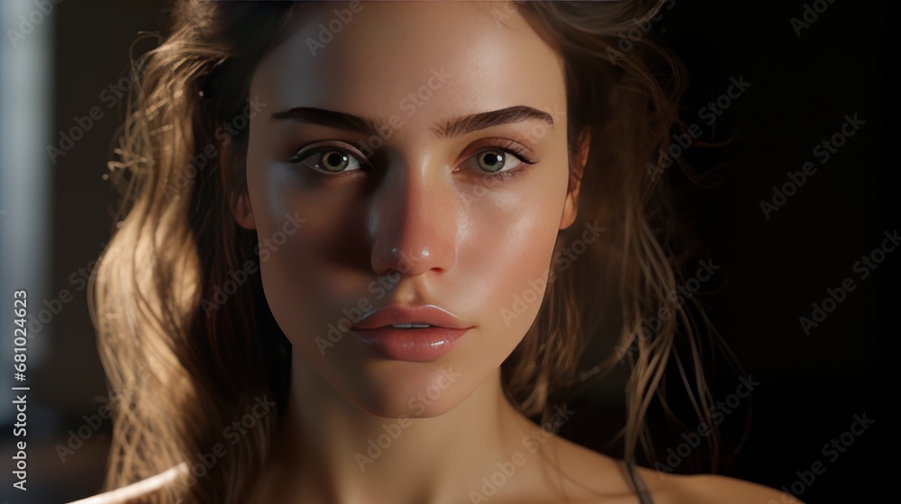 Close up. Beautiful woman face. Healthy skin care. Beautiful woman. Close up. Beautiful woman face. Healthy skin care. Beautiful woman.