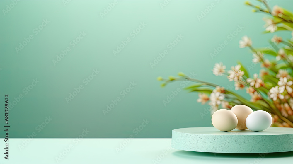 Easter banner, Easter background, copy space Easter banner, Easter background, copy space