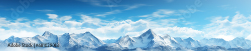 snowy mountain landscape background banner 5 1