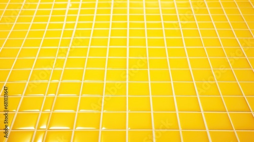 Yellow tile wall. Abstract background and texture for design.  