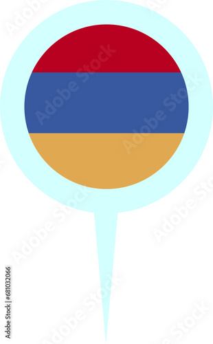 Armenia Location Marker
