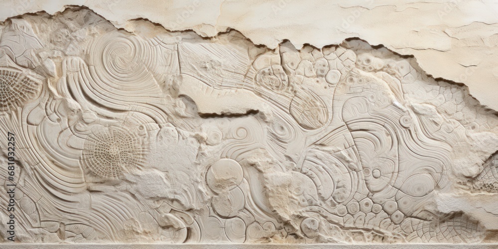 Limestone Fossils texture background