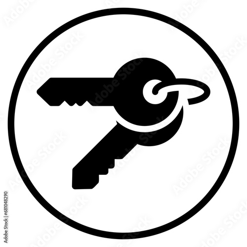 key glyph icon