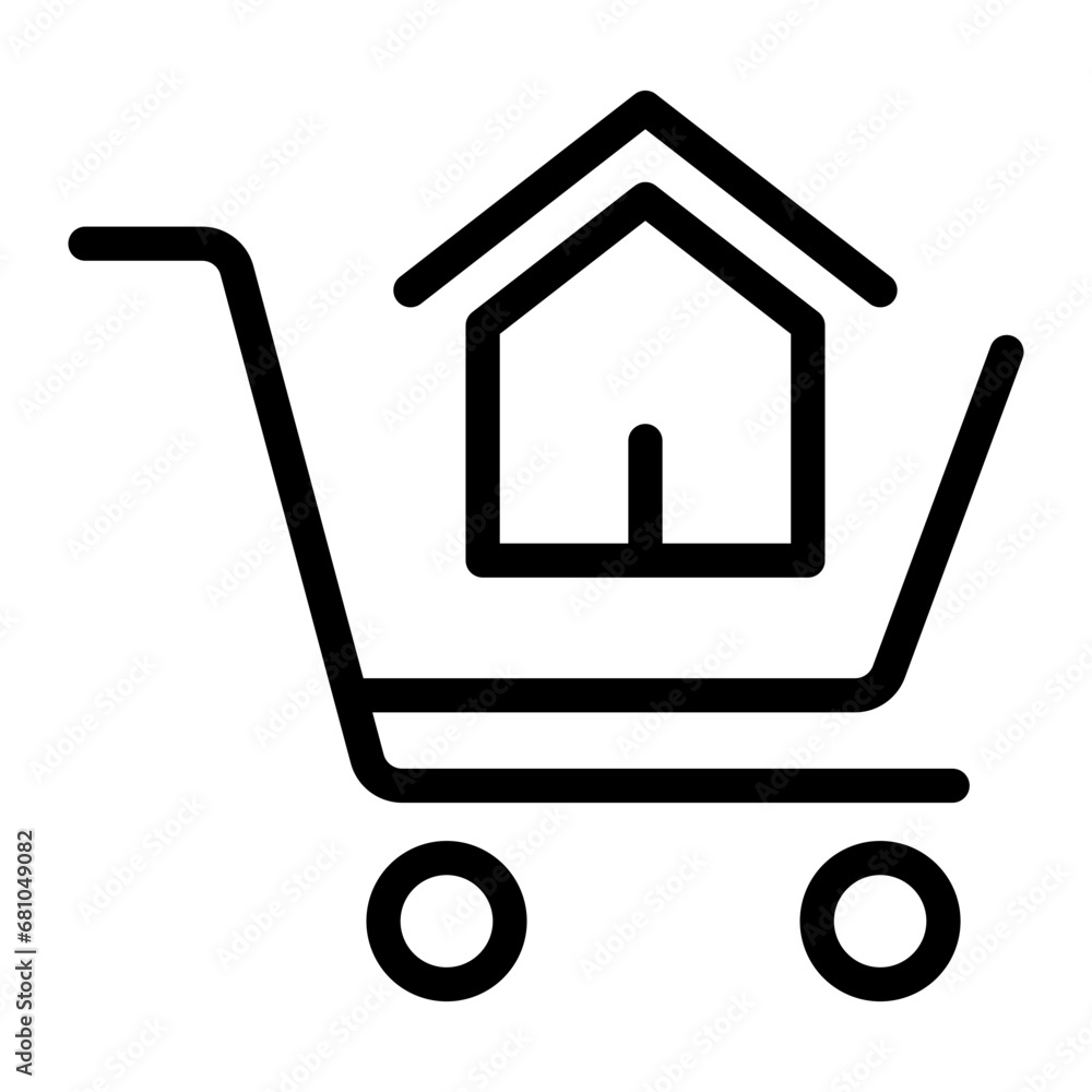 purchase line icon purchase line icon