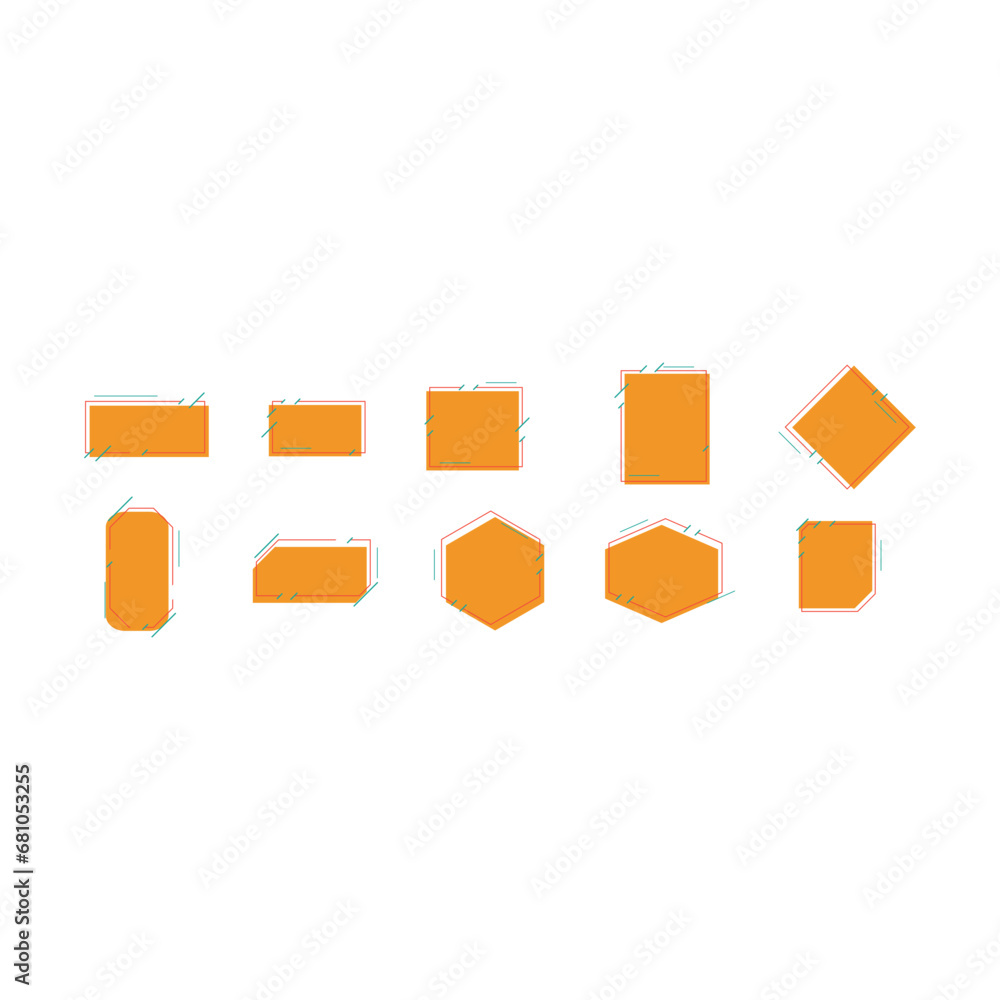 Line Frame Shape Line Frame Shape
