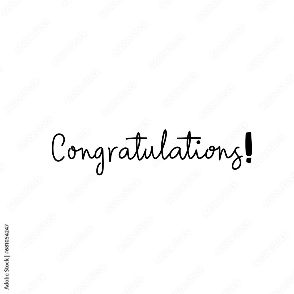Handwritten Congratulations Handwritten Congratulations
