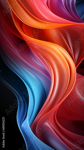 Abstract iPhone display background 16:9, HD, high quality. AI generative