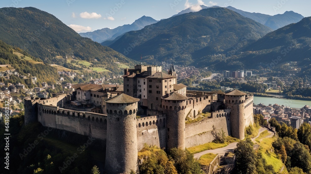 Obraz premium The palace at the palenque maya archeological site. unesco world heritage in mexico