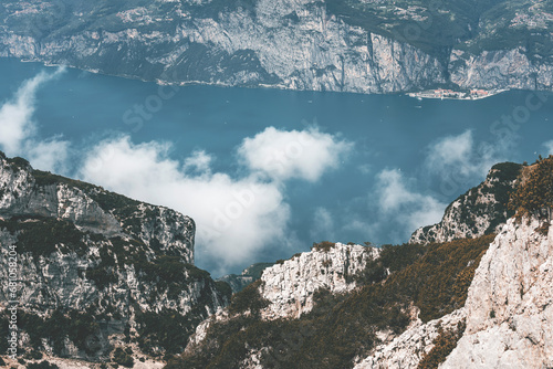 view from the mountains of garda lake in italy © Francesca Emer