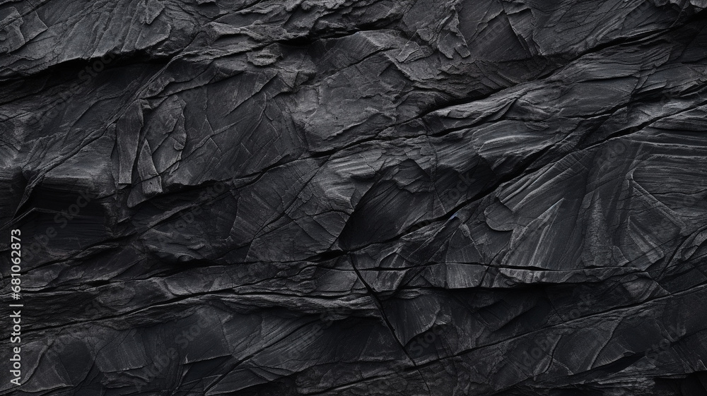 detail and texture of a black stone detail and texture of a black stone
