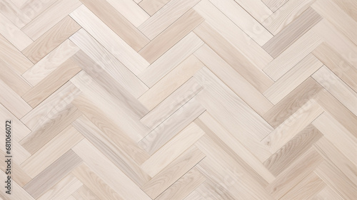 pattern of a white oak wooden parquet floor photo
