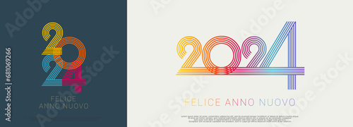 felice anno nuovo - buon anno 2024