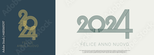 felice anno nuovo - buon anno 2024