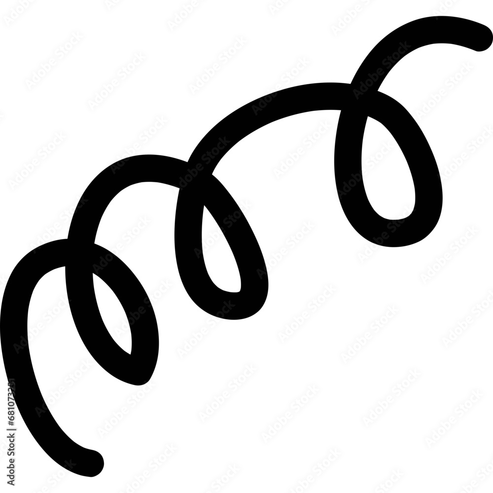 Obraz premium Abstract Line Shape