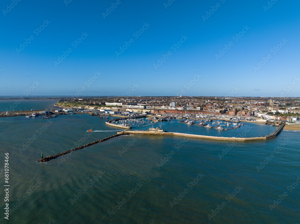 Ramsgate Marina Aerial View