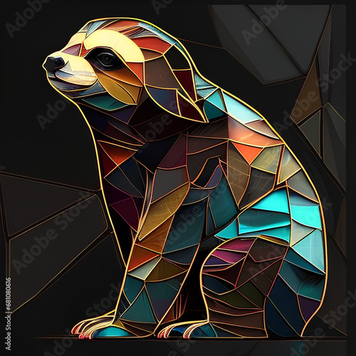 cubist sloth