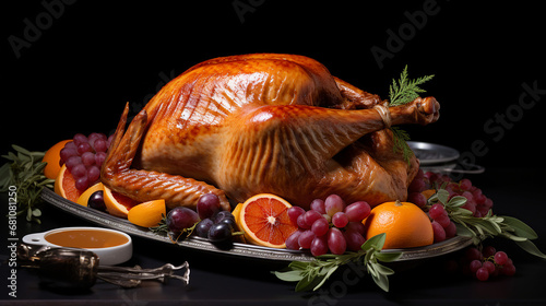 thanksgiving turkey feast celebration holiday food autumn family