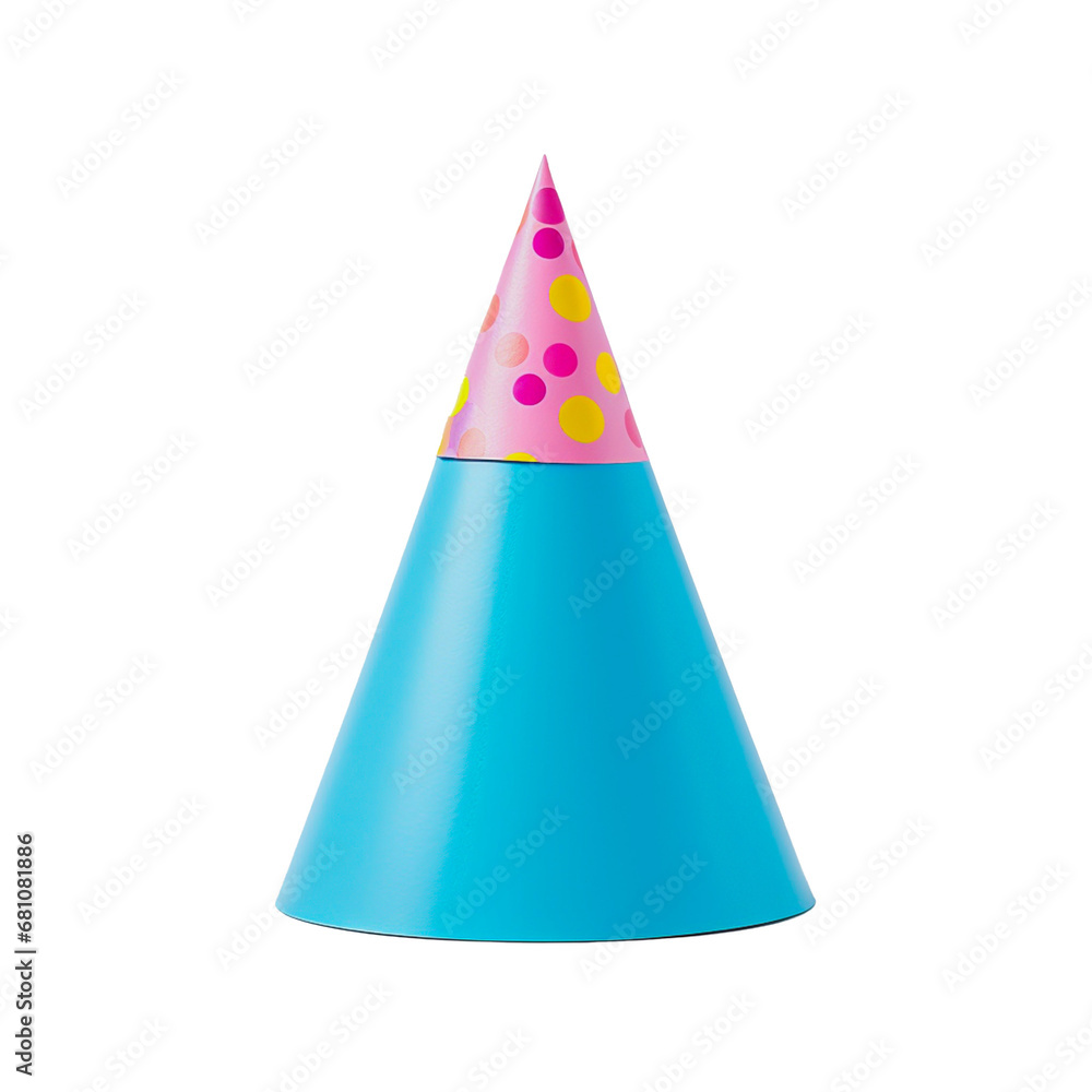 party hats isolated on white party hats isolated on white