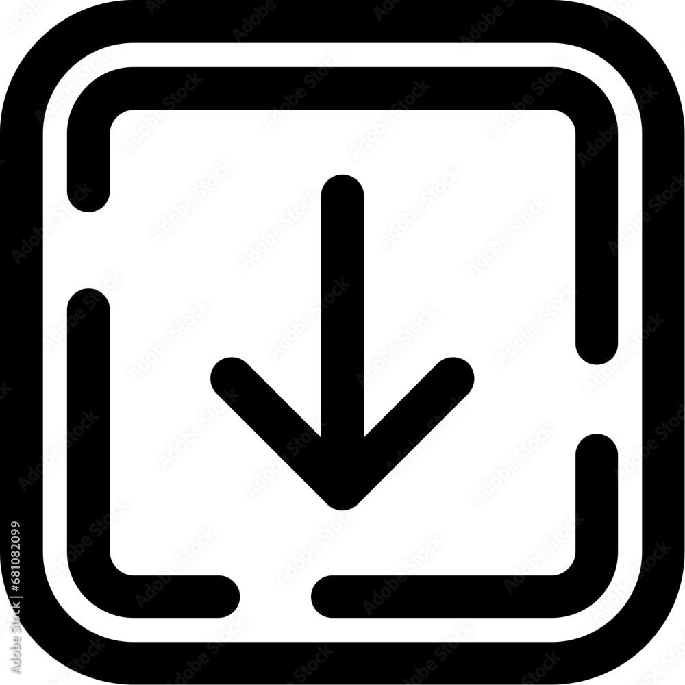 Down arrow Icon