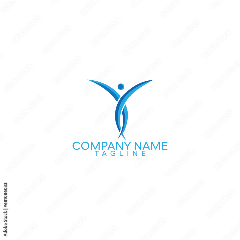 Letter Y healthy man yoga symbol design. Creative man logo design. Letter Y healthy man yoga symbol design. Creative man logo design.