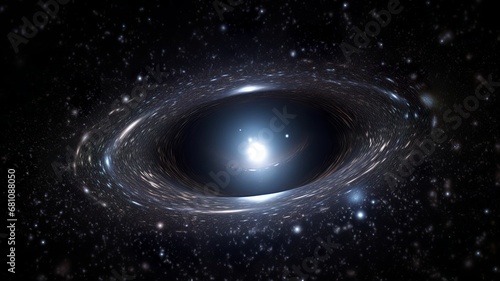 a nice astronomical shot of a black hole