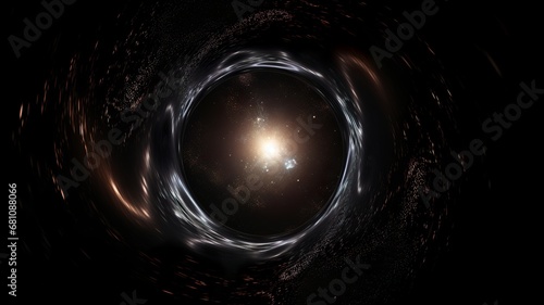 a nice astronomical shot of a black hole