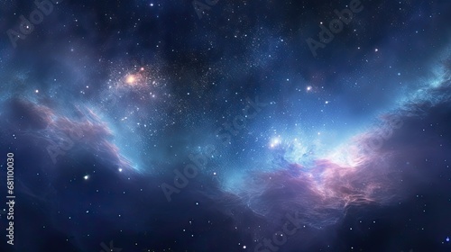 360 degree equirectangular projection space background