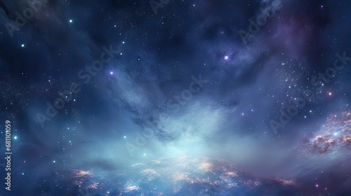 360 degree equirectangular projection space background photo