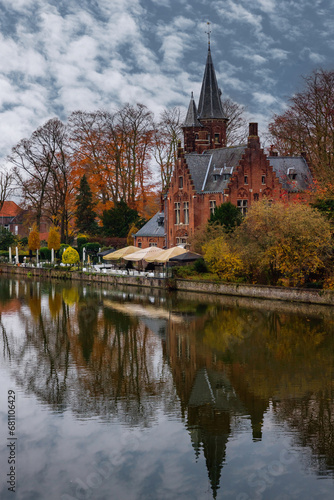 Beautiful view of Brugge, Belgium