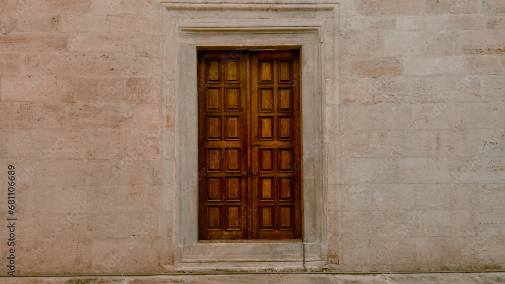 wooden old door wooden old door