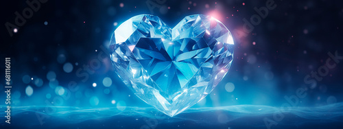heart shaped gemstone. Generative AI, © Яна Ерік Татевосян