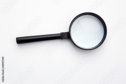 Contrasting Black Magnifier on White