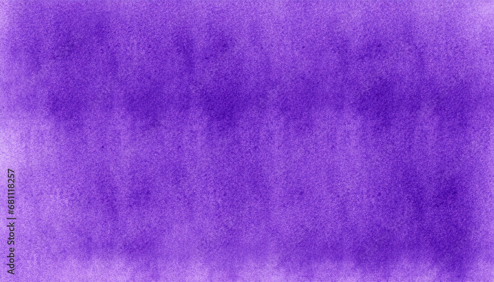 Fototapeta premium A rough and uneven purple watercolor background, Lavender purple color watercolor textured background, rough textured, Distressed