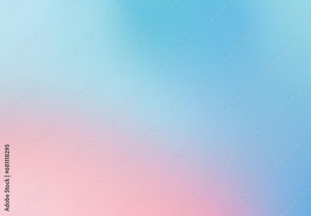 Abstract gradient smooth Light Blue to blue background image