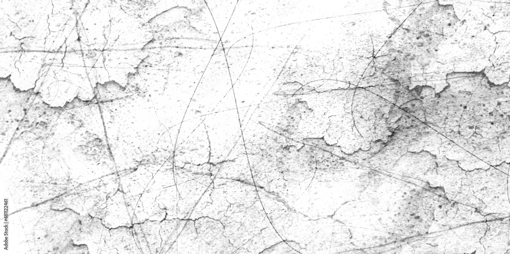 Old dirty Dust Overlay Distress Grainy Old cracked concrete wall Texture of wall Dark grunge noise granules Black grainy texture isolated on white background. Scratched Grunge Urban Background Texture