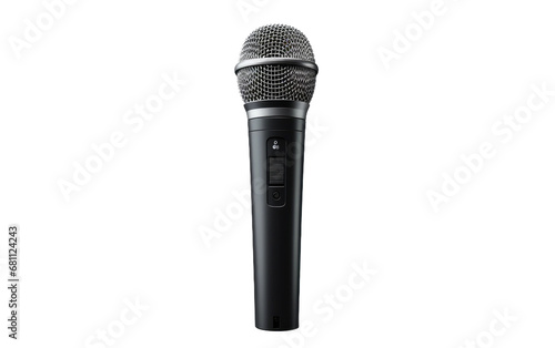 The Colorful World of Kiddy Karaoke Mic for Kids on a Clear Surface or PNG Transparent Background.