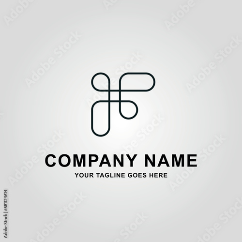 Logotipo minimalista para empresas y startups