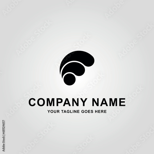 Logotipo minimalista para empresas y startups photo