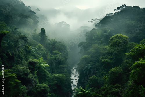 Majestic Rainforest Wilderness © Andrii 