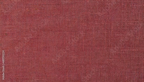 red linen fabric texture background
