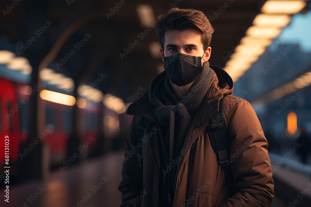 man in sunglasses at night
