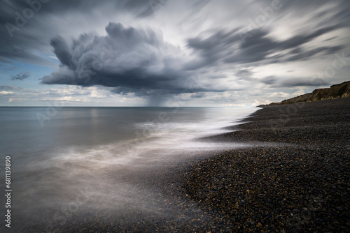 Storm Over Weyborne Beach photo