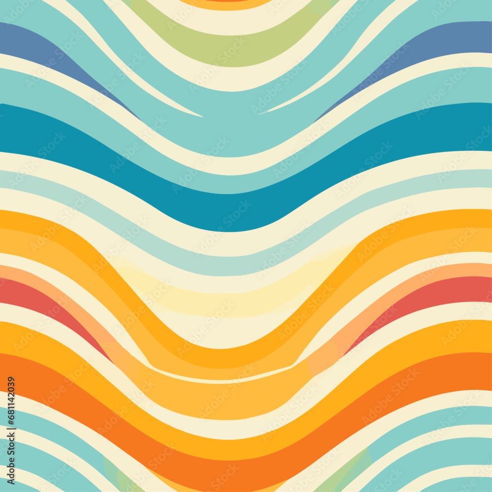 Seamless abstract background of rainbow Seamless abstract background of rainbow
