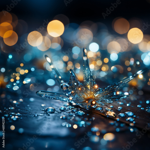 abstract background with bubbles